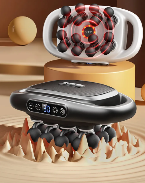 Deep Tissue Massage Gun – 8/16 Heads for Full-Body Recovery