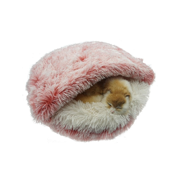 2-in-1 Pet Bed – Reversible Cozy Bed for Cats & Small Dogs