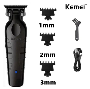 Kemei Professional Hair Clipper Set – Cordless Barber Clippers for Men