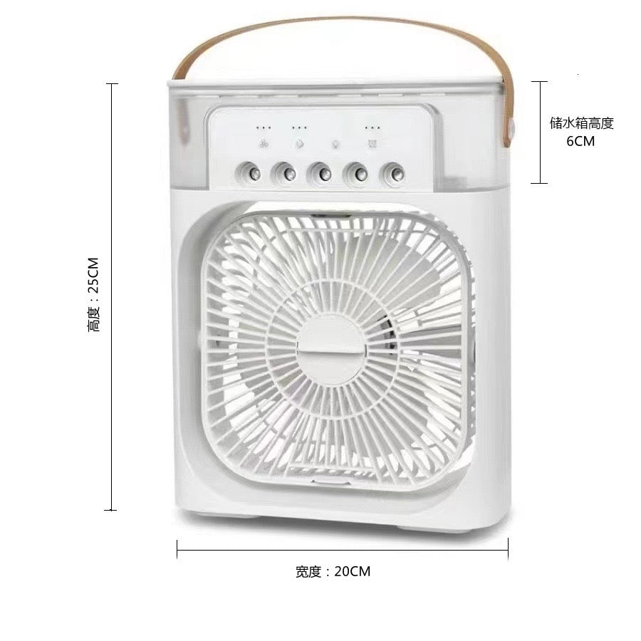 Portable 3-in-1 Air Cooler Fan – Mini AC with Humidifier for Room, Office &amp; Car