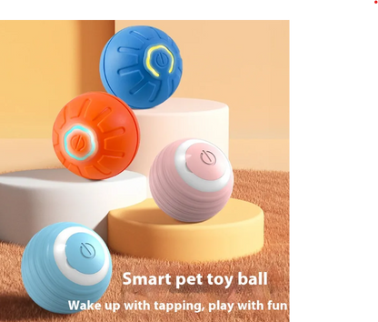 Interactive Smart Dog Toy Ball – Auto-Rolling Self-Moving Pet Toy