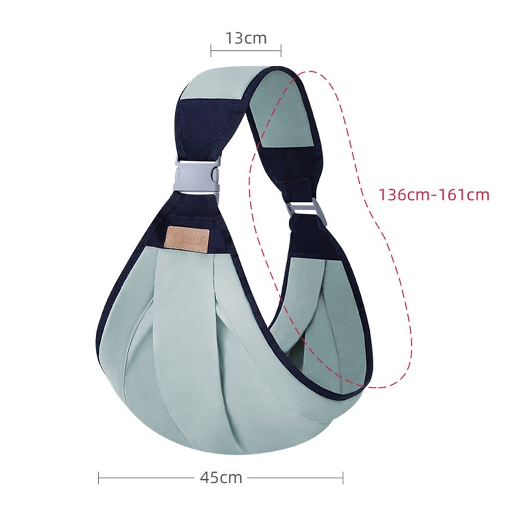 Shoulder Baby Carrier Sling – Ergonomic Newborn &amp; Infant Wrap