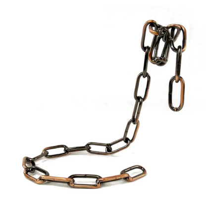 Iron Chain Wine Bottle Holder – Unique Decorative Wine Rack Display Stand