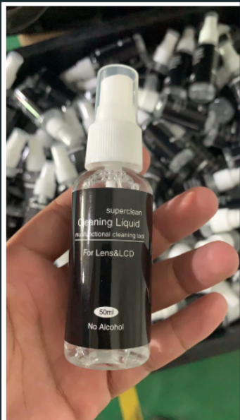 Crystal Clear Lens Cleaner – Streak-Free Eyeglass &amp; Screen Cleaning Solution