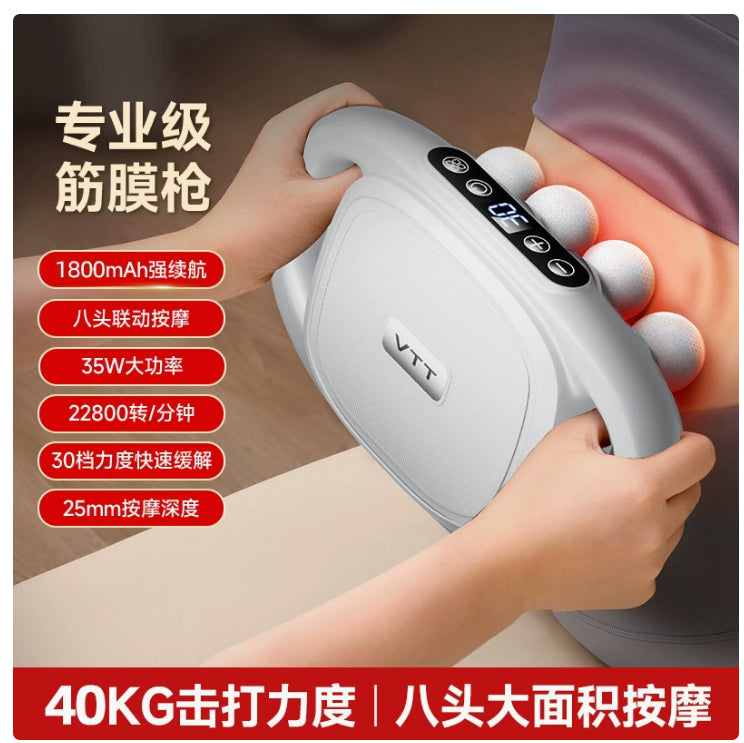 Deep Tissue Massage Gun – 8/16 Heads for Full-Body Recovery