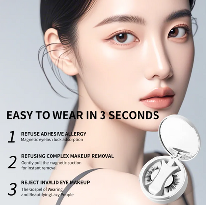 Magnetic Eyelashes Set – No Glue, Full Lashes in Seconds