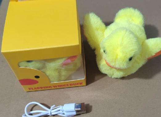 Plush Bird Pet Toy – Soft Squeaky Bird Toy for Dogs &amp; Cats