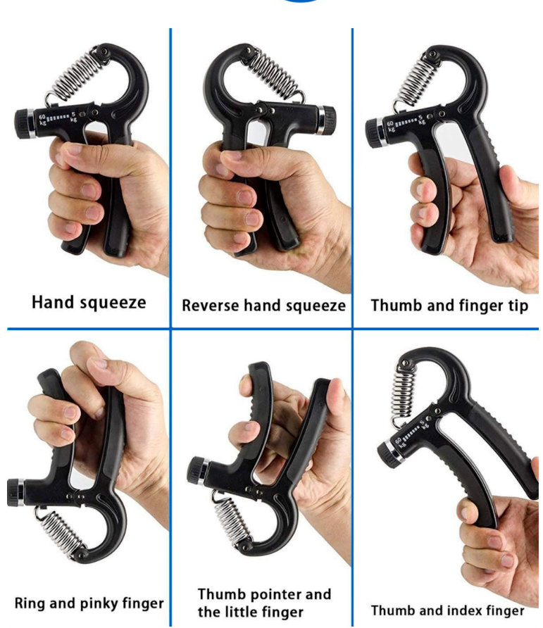 PowerGrip Strength Trainer – Hand Grip Strengthener &amp; Forearm Exerciser