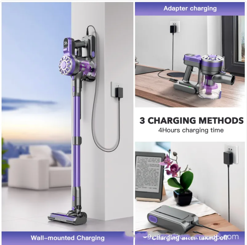 Portable Telescopic Vacuum Cleaner – Cordless Handheld Home Vacuum