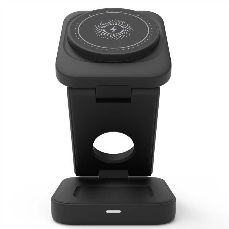 3-in-1 Foldable Wireless Charger – Charge Phone, Watch &amp; Earbuds at Once