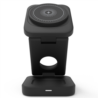 3-in-1 Foldable Wireless Charger – Charge Phone, Watch &amp; Earbuds at Once