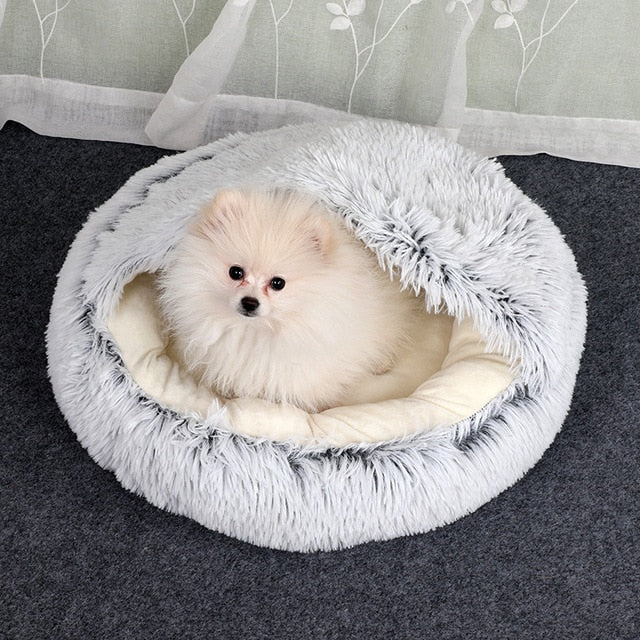 2-in-1 Pet Bed – Reversible Cozy Bed for Cats &amp; Small Dogs