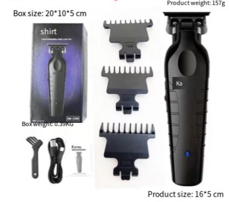 Kemei Professional Hair Clipper Set – Cordless Barber Clippers for Men