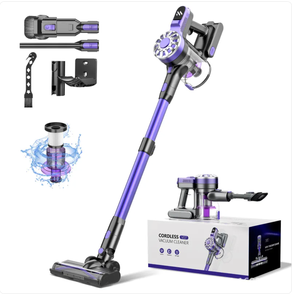 Portable Telescopic Vacuum Cleaner – Cordless Handheld Home Vacuum