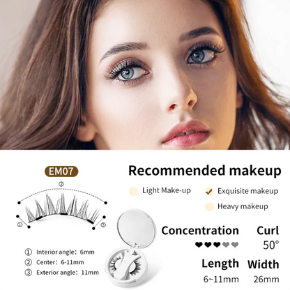 Magnetic Eyelashes Set – No Glue, Full Lashes in Seconds