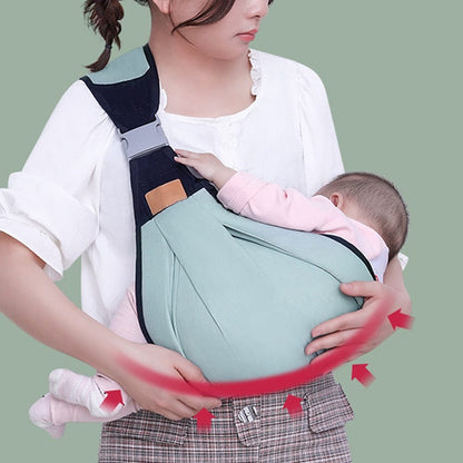 Shoulder Baby Carrier Sling – Ergonomic Newborn &amp; Infant Wrap