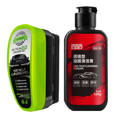 Car Glass Oil Film Remover – Windshield Cleaner &amp; Degreaser