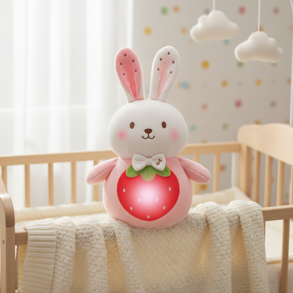 Breathing Plush Music Doll