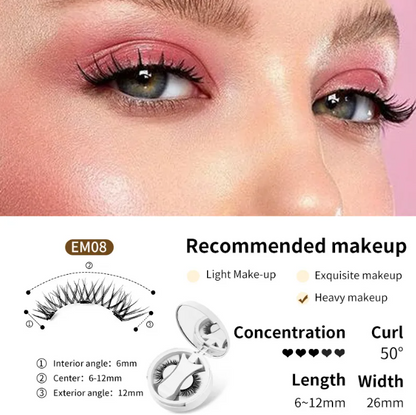 Magnetic Eyelashes Set – No Glue, Full Lashes in Seconds