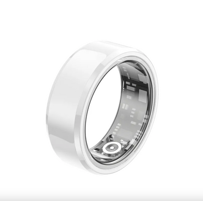 Ceramic Health Monitoring Smart Ring – Fitness &amp; Sleep Tracker
