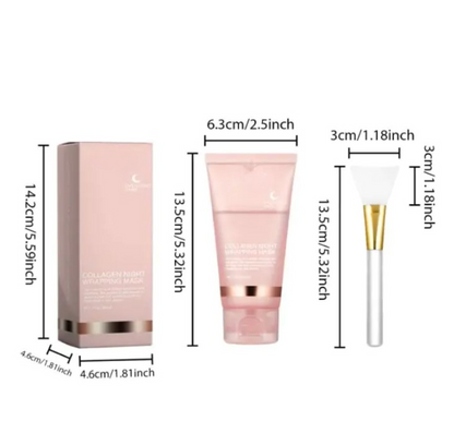 Hydrating Collagen Peel-Off Face Mask – Firming &amp; Brightening Skincare
