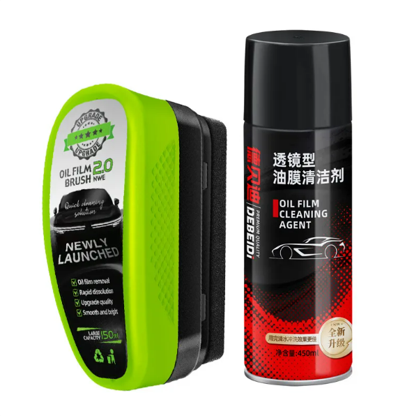 Car Glass Oil Film Remover – Windshield Cleaner &amp; Degreaser