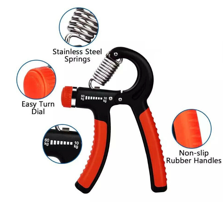 PowerGrip Strength Trainer – Hand Grip Strengthener & Forearm Exerciser