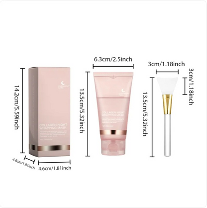 Collagen Cleansing Face Mask – Deep Pore Purifying &amp; Hydrating Skincare