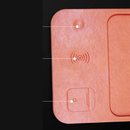 Catch-All Tray with 3-in-1 Smart Wireless Charger