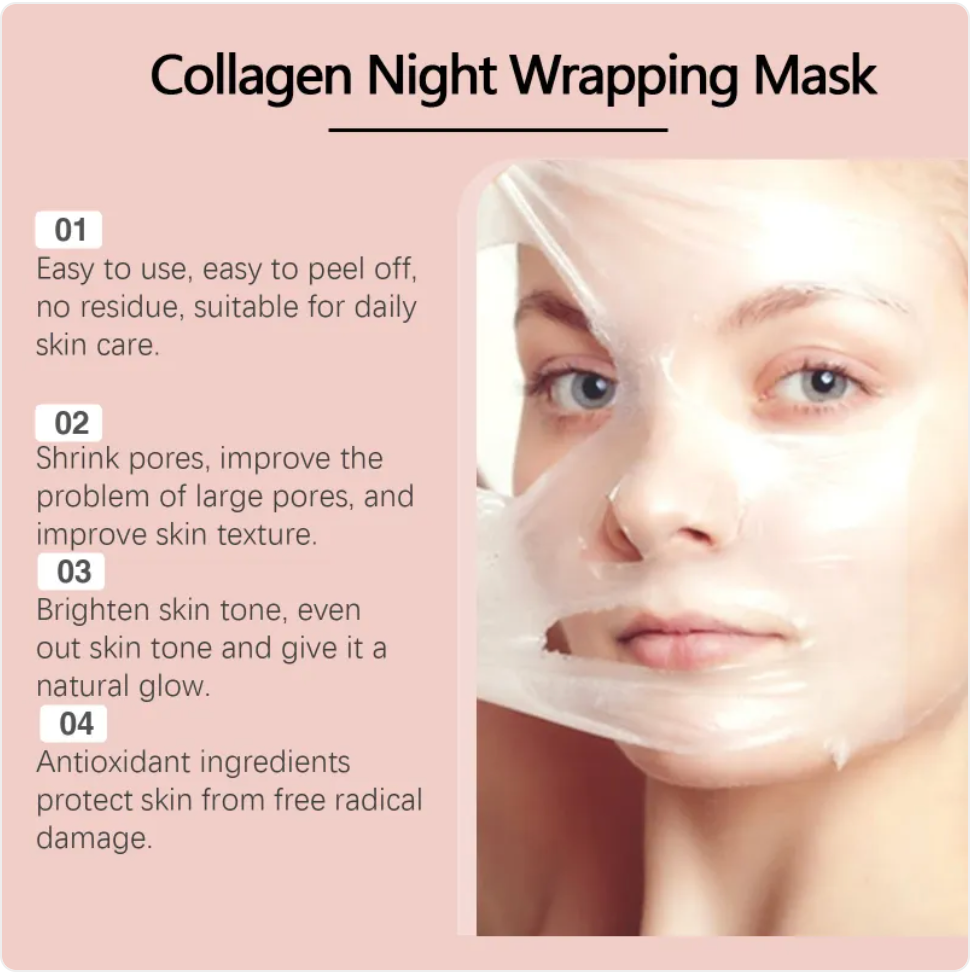 Collagen Cleansing Face Mask – Deep Pore Purifying &amp; Hydrating Skincare