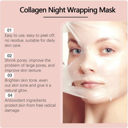 Collagen Cleansing Face Mask – Deep Pore Purifying &amp; Hydrating Skincare