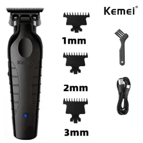 Kemei Professional Hair Clipper Set – Cordless Barber Clippers for Men