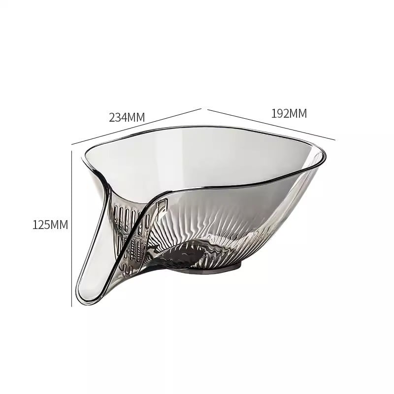 Heat Guard Kitchen Drainage Basket – Silicone Strainer &amp; Sink Organizer